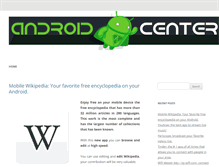 Tablet Screenshot of androidcenter.com